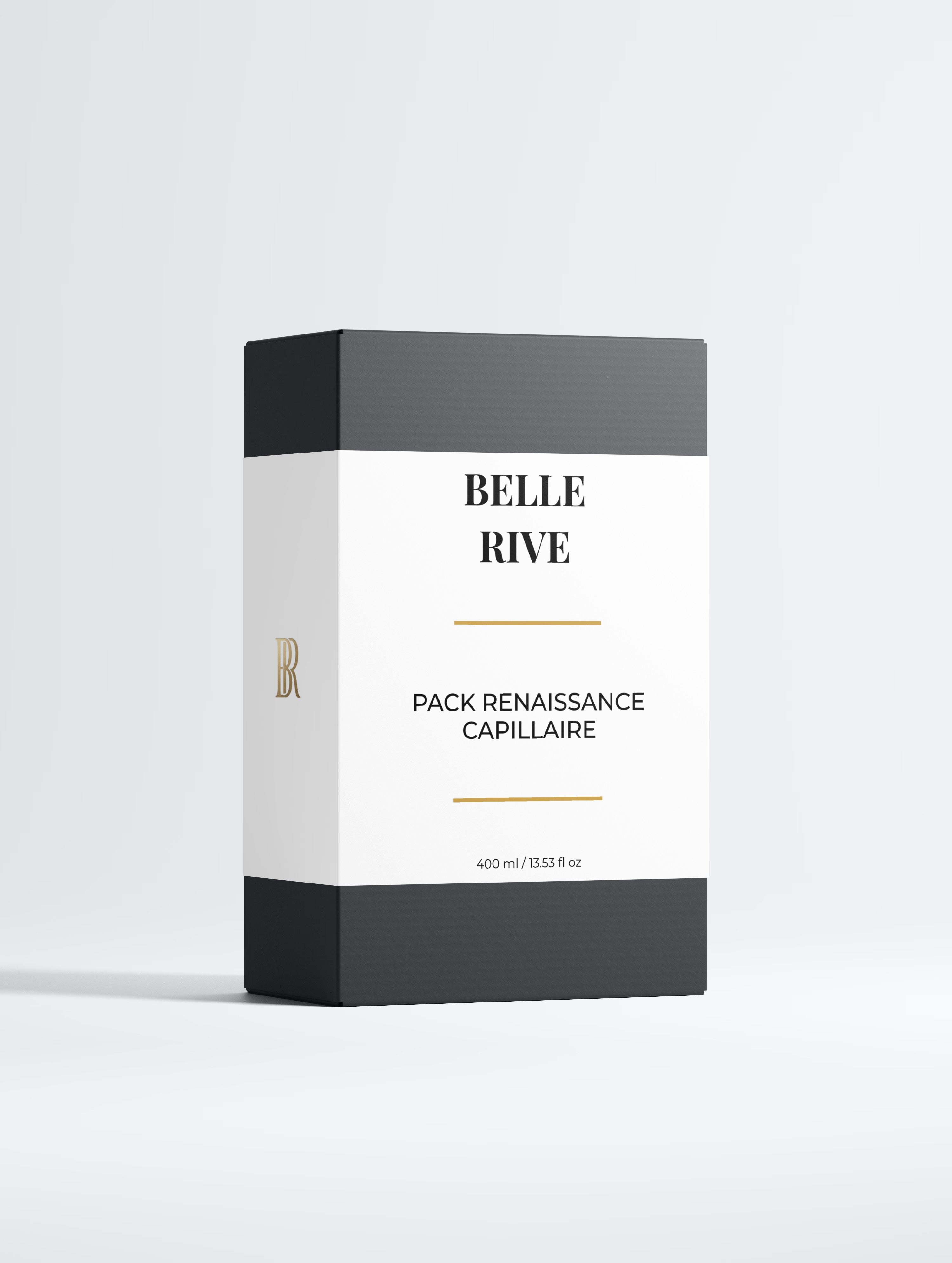 Packaging premium Belle Rive Rituel pour les soins de cheveux